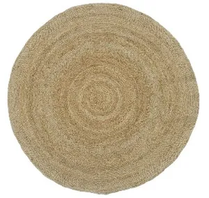 1.8m round Jute Rug