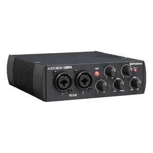 PreSonus AudioBox USB 96 USB-B Audio/MIDI Interface (25th-Anniversary Black)