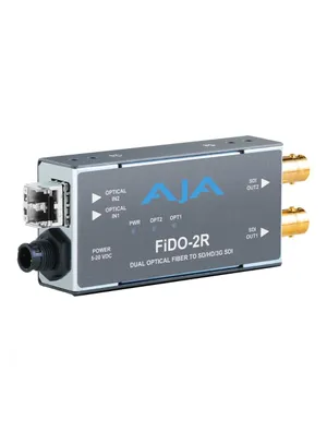 AJA Dual Fiber to SDI