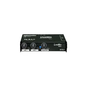 Rolls Live Mix MX34 Two Channel Stereo Mic Mixer
