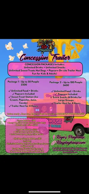 Kiasplayhouse Cincinnati concession trailer 