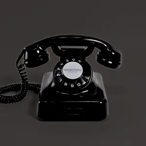 Gästetelefon Ebony