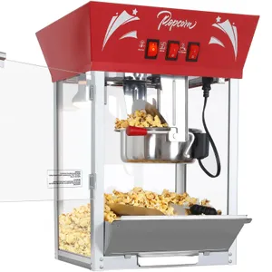 Commercial Popcorn Machine, 12 Oz Kettle