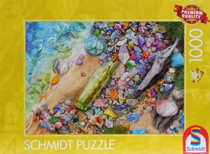Schmidt 1000 Teile Puzzle | Leuchtendes Strandgut