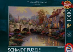 Schmidt 1000 Teile Puzze | Thomas Kinkade Studios: Bei der alten Brücke