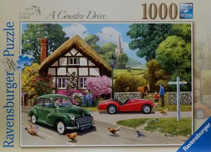 Ravensburger 1000 Teile Puzzle | Leisure Days No9, A Country Drive
