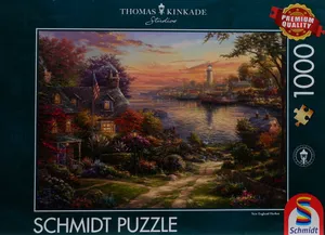 Schmidt 1000 Teile Puzzle | Hafen in Neuengland
