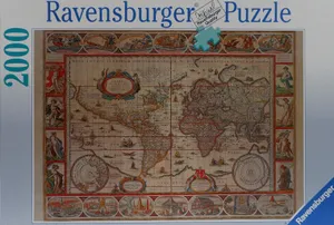 Ravensburger 2000 Teile Puzzle | Weltkarte um 1650