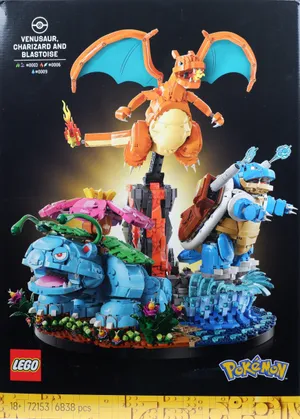 LEGO® Bisaflor, Glurak und Turtok | 72153 | 6838 Teile