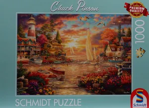 Schmidt 1000 Teile Puzzle | Morgenstille am See