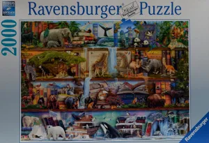 Ravensburger 2000 Teile Puzzle | Aimee Stewart: Großartige Tierwelt