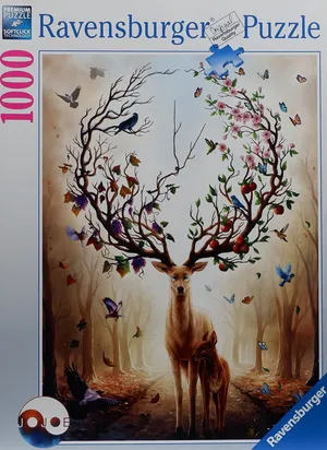 Ravensburger 1000 Teile Puzzle | Magischer Hirsch