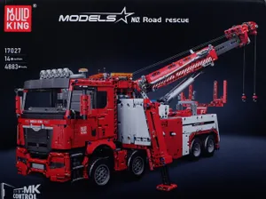 Mould King Ferngesteuertes Feuerwehr- und Rettungsauto | 17027 | 4883 Teile