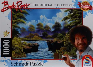 Schmidt 1000 Teile Puzzle | Wasserfall auf der Lichtung