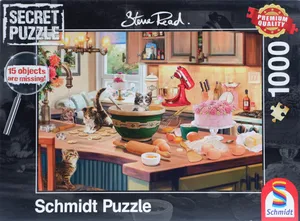 Schmidt 1000 Teile Puzzle | Steve Read: Secret Puzzles - Am Küchentisch