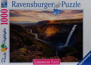 Ravensburger 1000 Teile Puzzle | Haifoss auf Island