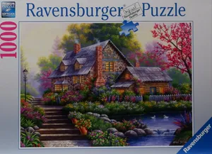 Ravensburger 1000 Teile Puzzle | Romantisches Cottage