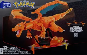 Mattel Mega Contrux-Glurak | HMW05 | 1664 Teile