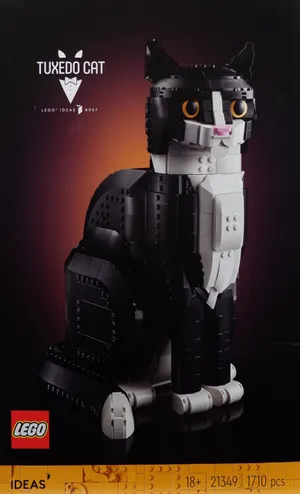  LEGO® Schwarz-weiße Katze | 21349 |  1710 Teile