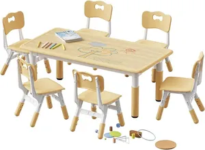 Children table & chairs (6)