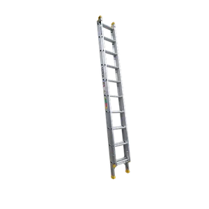Aluminium 10 Rung Extension Ladder 3.1M - 5.2M