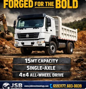 Sinotruk HOWO 4x4 Single-Axle Dump Truck