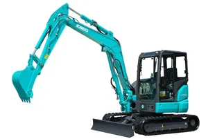 Kobelco SK 55-Rubber Track Mini Excavator