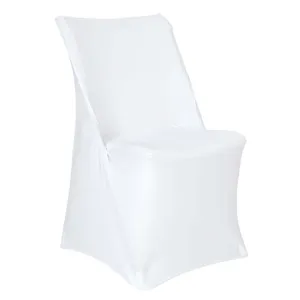 Folding Chair Cover – White