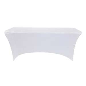 White Rectangular Tablecloth – 6FT Table