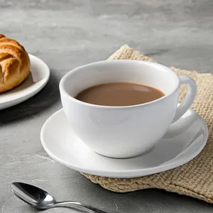 Crockery tea cup and saucer set