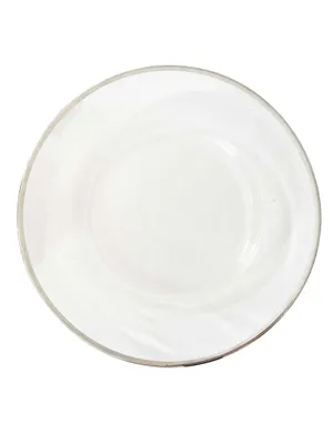 Underplate Glass Silver Rim