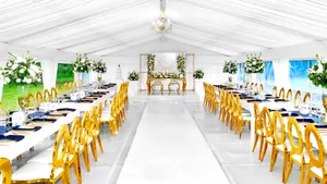Package Classic Tent Event Decor - 50 Guests