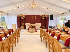 Package Traditional Tent Event Decor - 50 Guests