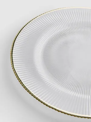 Underplate Glass Gold Brush