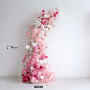 Widespread Artificial Backdrop Sides Flowers