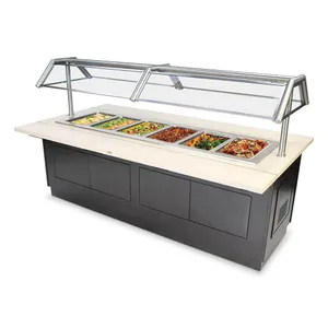 Buffet Serving Station Silver