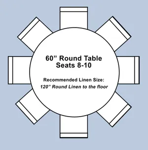 Table Round 10 Seater 