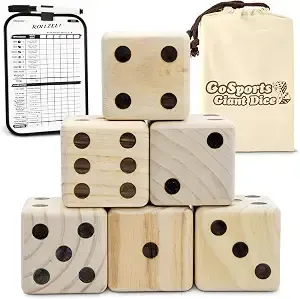Giant Wooden Dice