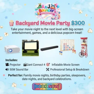  Backyard Movie Party