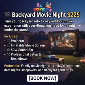  Backyard Movie Night