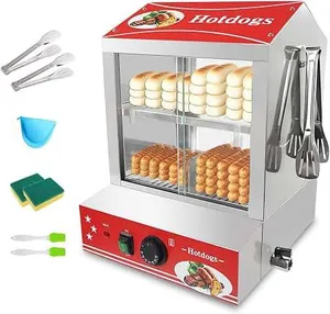 Hot Dog Steamer & Bun Warmer