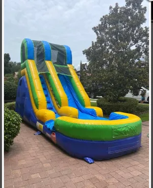 17' Tropical Splash Water Slide