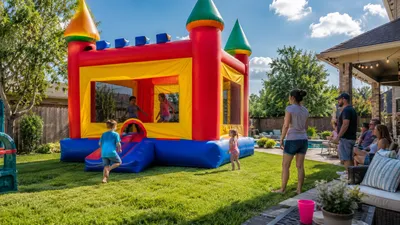 Bounce House Rentals in Humble, Atascocita & Kingwood: How to Plan the Perfect Backyard Party