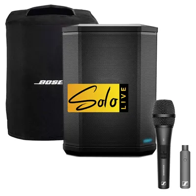 Battery-Powered PA System Hire in Melbourne. SOLOLive