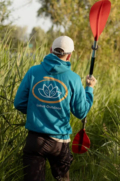 Suppen op de Milligers plas in Stadshagen