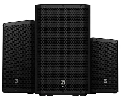 EV ZLX Series of Portable Powered Speakers