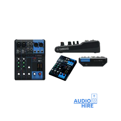 Yamaha MG06 Professional audio mixing console.