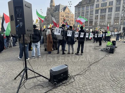 demonstratie geluid installatie buiten Amsterdam accu speaker