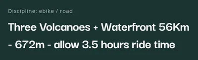 Ride times example