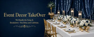 Event Decor TakeOver & Event Styling in Atlanta, GA